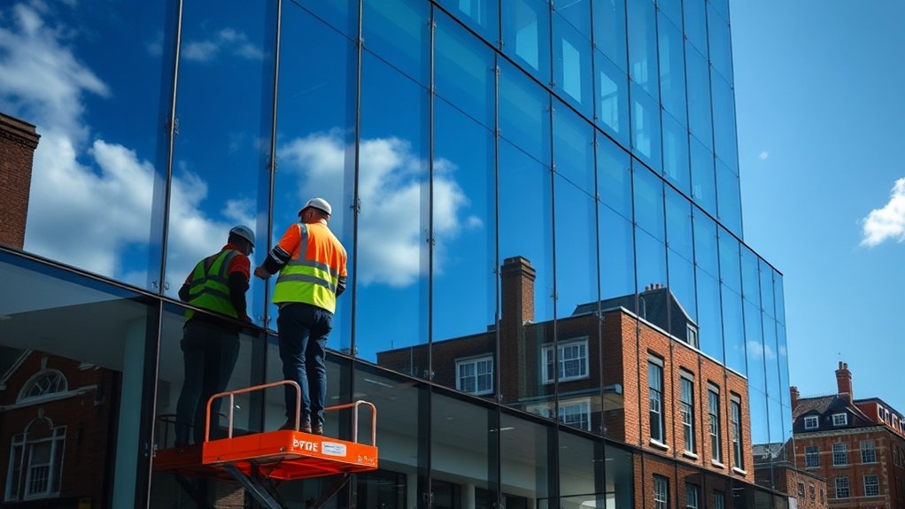 Commercial Glazing Chelsea Harbour