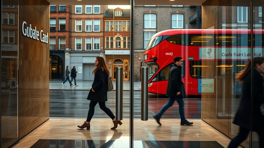 Glass Doors Chelsea Harbour