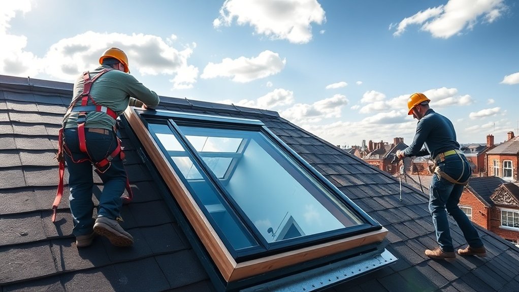 Skylight Installation Chelsea Harbour