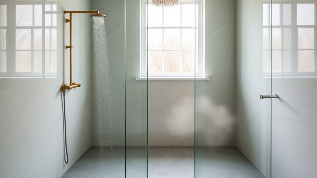Wet Room Glass Panels Chelsea